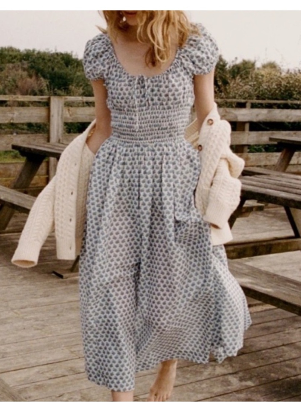 Doen Quinn Dress in Dahlia Daisy